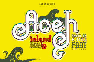 Aceh Island: A Tropical Display Font for Editorial Charm