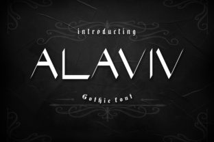 Alaviv: A Modern Display Font for Elegant Web Design
