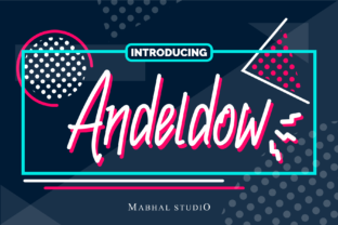 Andeldow: A Versatile Display Font for Engaging Campaigns
