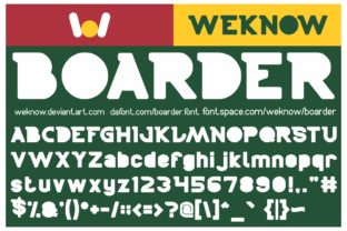 Boarder: The Bold Display Font for Eye-Catching Campaigns