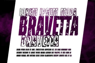 Bravetta: A Bold Typeface for Standout Editorial Design