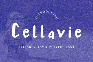 Cellavie: A Friendly Display Font for Creative Makers