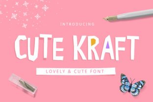 Charming Cute Kraft: A Perfect Font for Craft Creations