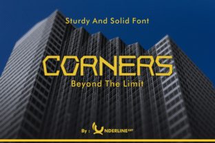 Corners: An Elegant Display Font for Creative Web Design