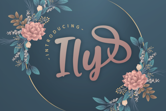 Discover Ily: A Bold and Strong Handwritten Font for Creative Branding