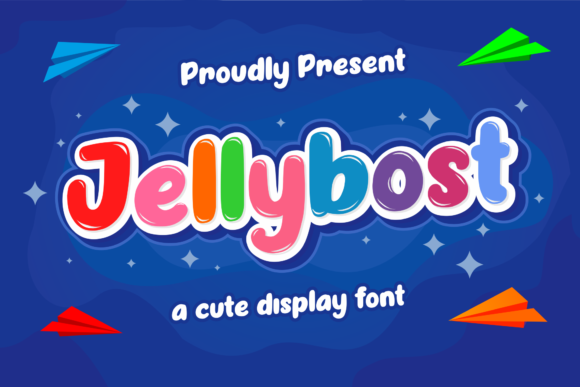 Discover Jellybost: A Charming Display Font for Editorial Design