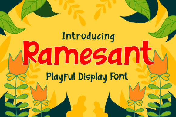 Discover Ramesant: A Playful Display Font for Editorial Design