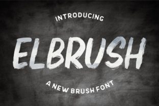 Elbrush: A Fresh Urban Display Font for Modern Campaigns