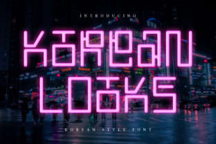 Enhance Your Brand with Korean Looks, the Futuristic Display Font