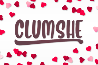 Enhance Your Web Design with Clumshe, a Romantic Display Font