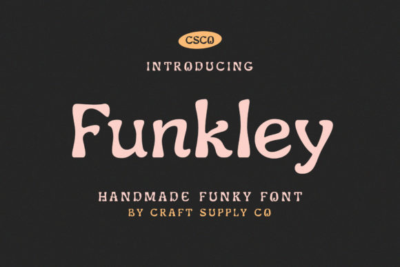 Enhance Your Web Design with Funkley: A Charming Display Font