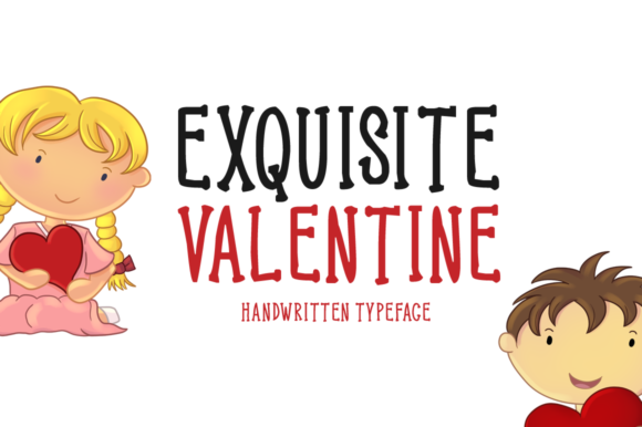 Exquisite Valentine: A Playful Display Font for Engaging Campaigns