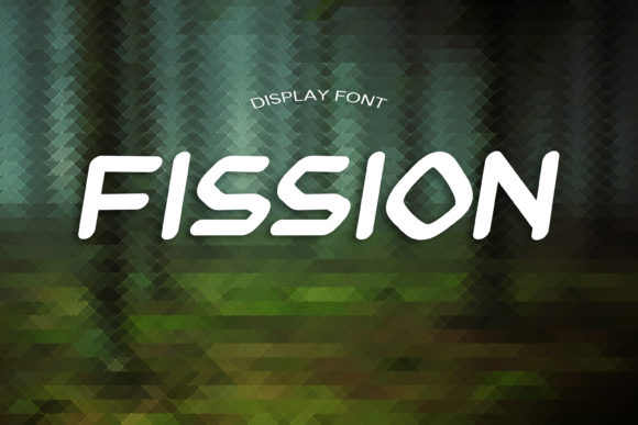 Fission: A Modern Display Font for Standout Editorial Design