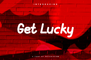 Get Lucky: A Bold Display Font for Creative Makers