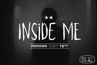 Inside Me: A Chilling Display Font for Creative Campaigns