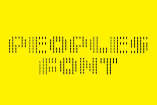 Peoples: A Creative Typeface for Engaging Editorial Design