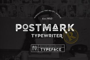 Postmark: A Nostalgic Display Font for Crafters and Creators