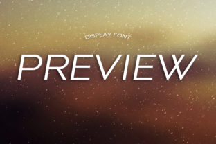 Preview: A Modern Display Font for Engaging Campaigns