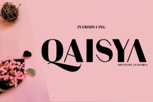 Qaisya: A Bold and Expressive Typeface