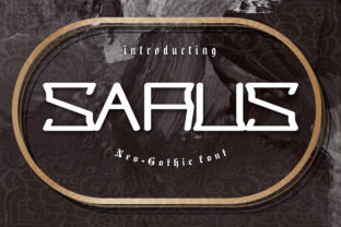 Sarus: Elevate Your Brand with This Modern Display Font