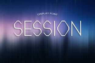 Session: A Modern, All-Caps Display Font for Eye-Catching Designs