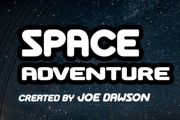 Space Adventure: A Futuristic Font for Web Design