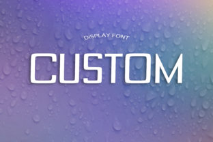 Transform Your Brand with Custom: A Modern Display Font