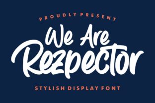 Transform Your Brand with Rezpector: A Bold Display Font