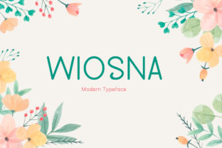 Wiosna: Elevate Your Brand with This Elegant Display Font