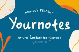 Yournotes: A Stylish Font for Crafters and Designers
